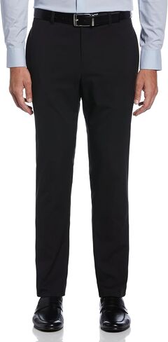 Perry Ellis Portfolio Slim Fit Men's Dress Pants, Flat Front, Stretch Fabric, Soft and Durable Slacks for Men in Saudi Arabia
