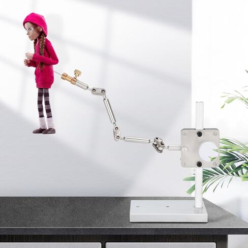 مجموعة الرسوم المتحركة بإيقاف الحركة غير القابل للصدأ، 5 موصلات، ارتفاع ثابت قابل للتعديل وقدرة وزن عالية لإنتاج الرسوم المتحركة، التصوير الفوتوغرافي بفاصل زمني وتصوير المنتج. in Kuwait