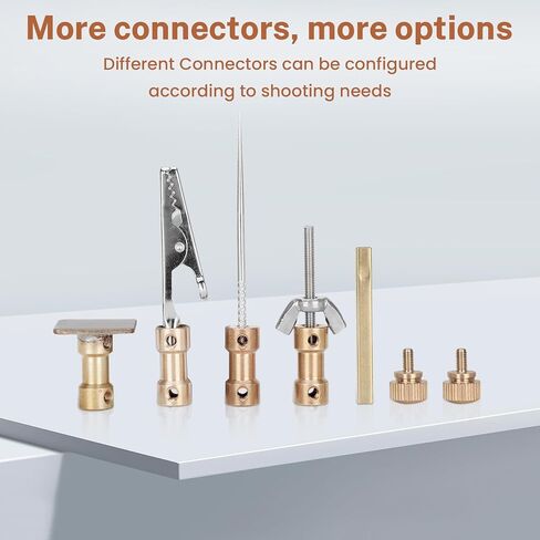 مجموعة الرسوم المتحركة بإيقاف الحركة غير القابل للصدأ، 5 موصلات، ارتفاع ثابت قابل للتعديل وقدرة وزن عالية لإنتاج الرسوم المتحركة، التصوير الفوتوغرافي بفاصل زمني وتصوير المنتج. in Kuwait