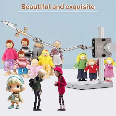 مجموعة الرسوم المتحركة بإيقاف الحركة غير القابل للصدأ، 5 موصلات، ارتفاع ثابت قابل للتعديل وقدرة وزن عالية لإنتاج الرسوم المتحركة، التصوير الفوتوغرافي بفاصل زمني وتصوير المنتج. in Kuwait