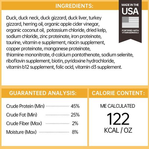 PURPOSE Freeze Dried Raw Cat Food, Duck Mini Nibs Entree, 9 oz in Saudi Arabia