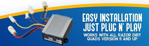 وحدة تحكم لـ Razor Dirt Quad - وحدة تحكم 24 فولت HB2430-TYD6-FS-ROHS لـ Razor Dirt Quad الإصدار 11 وما فوق، 5 موصلات مع موصل خانق 6 دبابيس - جزء OEM W25143069015 in Kuwait