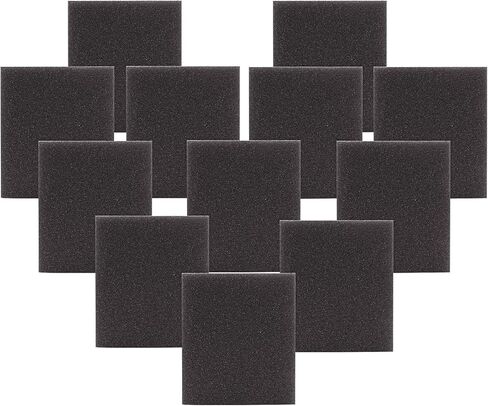 12 قطعة من إسفنجة الصنفرة 100 حبيبة متوسطة الحجم، إسفنجة سنفرة رطبة وجافة، إسفنجة سنفرة قابلة للغسل، وسادات سنفرة قابلة لإعادة الاستخدام، إسفنجة سنفرة تلميع للأثاث الخشبي المعدني in Kuwait