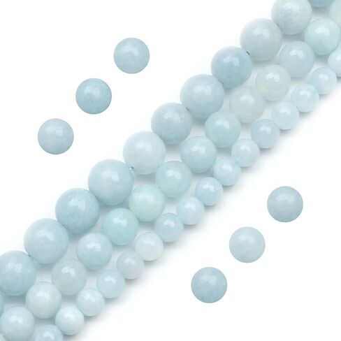 108pcs 6mm Natural Amazonite Beads Round Gemstone Beads Loose Beads for Jewelry Making in Saudi Arabia