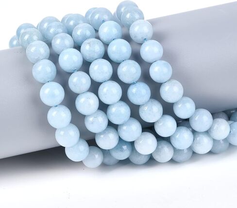 108pcs 6mm Natural Amazonite Beads Round Gemstone Beads Loose Beads for Jewelry Making in Saudi Arabia