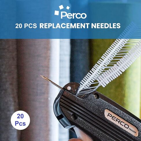 Perco NZ-204P Standard Tagging Gun Needles Replacement Kit, Steel (5 Needles) in Saudi Arabia