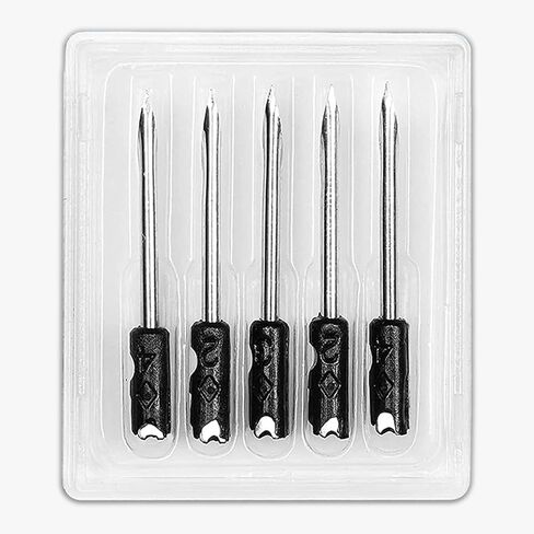 Perco NZ-204P Standard Tagging Gun Needles Replacement Kit, Steel (5 Needles) in Saudi Arabia