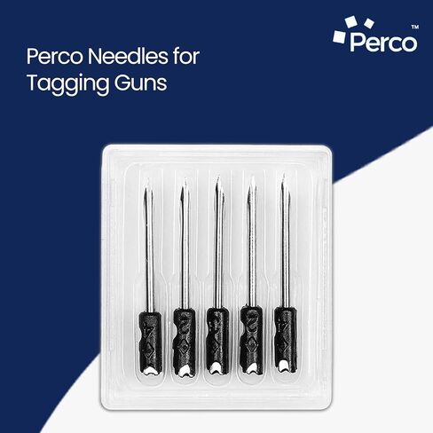 Perco NZ-204P Standard Tagging Gun Needles Replacement Kit, Steel (5 Needles) in Saudi Arabia