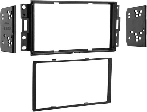 مجموعة أدوات تثبيت Metra 95-3527 Double DIN لمركبات بونتياك جراند بريكس 2004-up (أسود) in Saudi Arabia