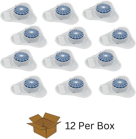 7001 مزيل الروائح الكريهة المبولة، كتلة كعك مبولة غير بارا، 2000 شاشة مبولة مزيلة للروائح الكريهة، شاشة مبولة برائحة الكرز، كعكة مبولة حمراء (عبوة من 12 قطعة) in Kuwait