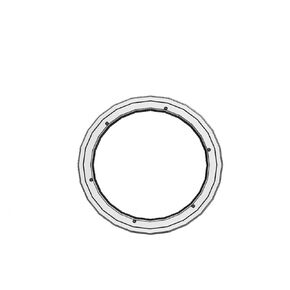 1Pcs Cross-Roller Ring RE16025 RE16025UU RE16025UUC0 RE16025UUCC0 Two-Piece Inner Ring Type to Replace Bearing(RE16025UUCC0) in Kuwait