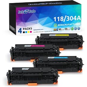 INK E-SALE Compatible Toner Cartridge Replacement for Canon 045H CRG 045 H High Yield K C M Y Color Toner Ink Set for Canon ImageClass MF634Cdw MF633Cdw MF632Cdw MF635Cx LBP612Cdw LBP613Cdw Printer in Kuwait