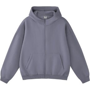 FAIABLE Womens Zip Up Hoodies with Pockets Oversized Sweatshirt Winter Long Sleeve Jackets Fleece Fall Outfits 2025 in Kuwait