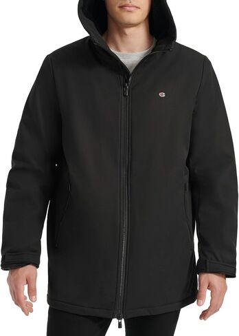 Champion mens Mid-length Soft Shell Performance Jacket With Sherpa Lining in Saudi Arabia