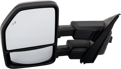 مرآة سحب جانبية للسائق من Garage-Pro لسيارة Ford F-250 F-350 Super Duty F-450 2020-2022، قابلة للطي مع ضوء إشارة، مرآة النقطة العمياء للسيارة، مصباح الذاكرة والبركة، قابلة للطلاء in Saudi Arabia