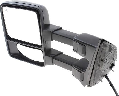 Kool Vue Driver Side Power Heated Towing Mirror for Ford F-250 F-350 Super Duty F-450 Super Duty F-550 Super Duty 2008-2009 Power Fold With Signal Light & Memory Auto Extend with 2 Caps in Saudi Arabia