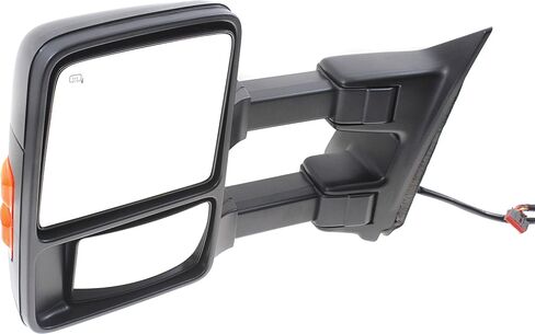 Kool Vue Driver Side Power Heated Towing Mirror for Ford F-250 F-350 Super Duty F-450 Super Duty F-550 Super Duty 2008-2009 Power Fold With Signal Light & Memory Auto Extend with 2 Caps in Saudi Arabia