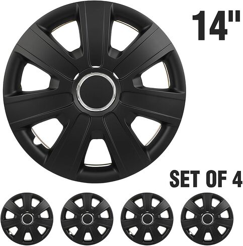ECCPP 14 inch Hubcap Wheel Cover R14 Wheel Cover Replacement Snap On Car Truck SUV in Saudi Arabia