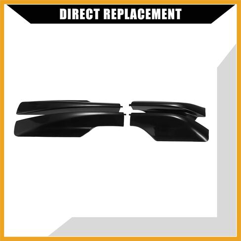 Upper/Roof Rack Rails End Cap Protection Cover Shell for Toyota RAV4 2006-2012 / Rails End Covers Shell Cap / 4 Pcs/Black Replacement in Saudi Arabia