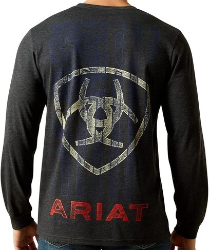 ARIAT Men's Stamped Freedom Classic Fit Long Sleeve T-Shirt in Saudi Arabia