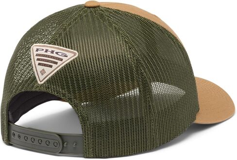 كولومبيا للجنسين PHG Game Flag Mesh Snap Back، الصحراء/الأخضر الفائض/علم الصيد، مقاس واحد in Kuwait
