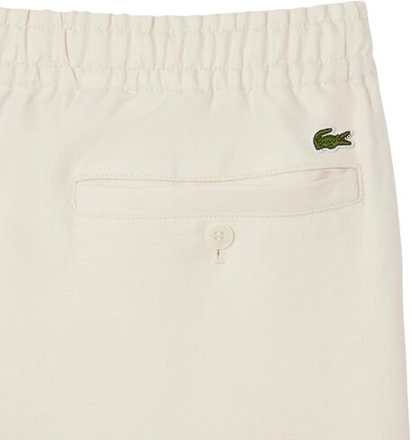 Lacoste Men's Regular Fit Linen Twill Pants in Saudi Arabia