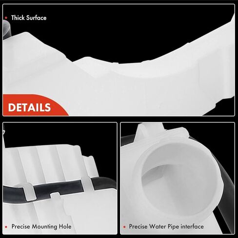 A-Premium Engine Coolant Overflow Recovery Reservoir Tank [with Cap & Tubing] Compatible with Nissan Sentra 2017 2018 2019, 1.6L, Replace for# 217104FU0A in Saudi Arabia