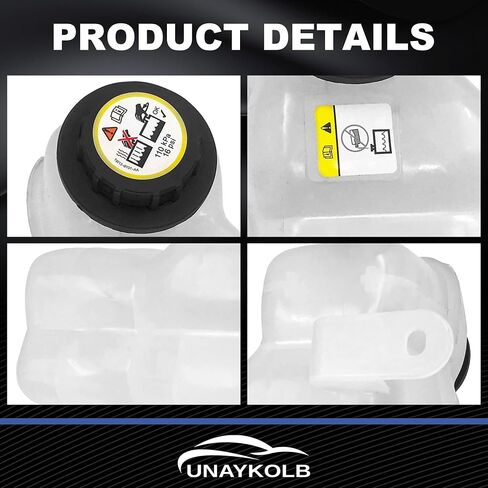 603-028 Coolant Reservoir Tank With Cap Compatible With 2003-2010 Ford Expedition/F-150/F-250/Lobo 2003-2008 Lincoln Mark LT/Navigator 5L3Z8A080AA in Saudi Arabia
