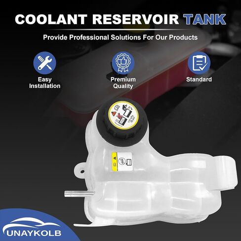 603-028 Coolant Reservoir Tank With Cap Compatible With 2003-2010 Ford Expedition/F-150/F-250/Lobo 2003-2008 Lincoln Mark LT/Navigator 5L3Z8A080AA in Saudi Arabia