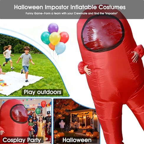 Inflatable Costume for Adults Funny Halloween Spacesuit Costume for Astronaut Enthusiasts in Saudi Arabia