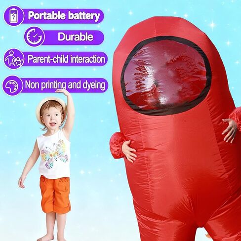 Inflatable Costume for Adults Funny Halloween Spacesuit Costume for Astronaut Enthusiasts in Saudi Arabia
