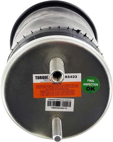 2 pack of TORQUE Trailer Air Spring Bag (Replaces Firestone 5423, W01-358-5423, Granning 5235) (2 x TR5423) in Saudi Arabia