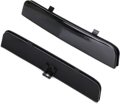 iJDMTOY Dark Smoked Rear Bumper Reflector Lenses Compatible With Land Rover 2003-12 Range Rover, 2008-15 Freelander 2 LR2, Replace OEM Red Reflexs in Saudi Arabia