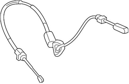 Mopar 04779637AI CABLE PARKING BRAKE in Saudi Arabia