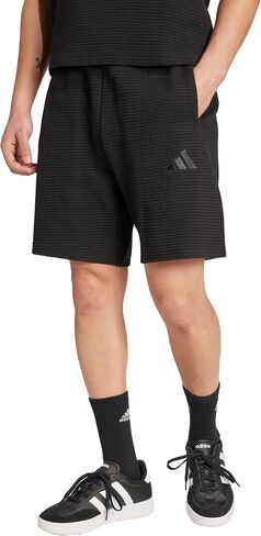 adidas Men's All Szn Waffle-Knit Loose 7-inch Shorts in Saudi Arabia