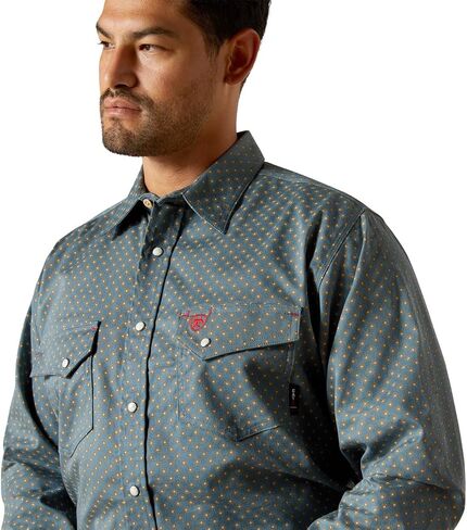 ARIAT Men's Fr Scorcese Snap Work Shirt in Saudi Arabia