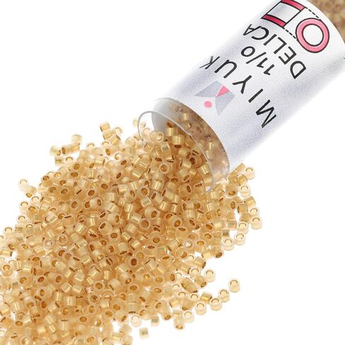 Miyuki Delica Beads, Matte Cream in Kuwait