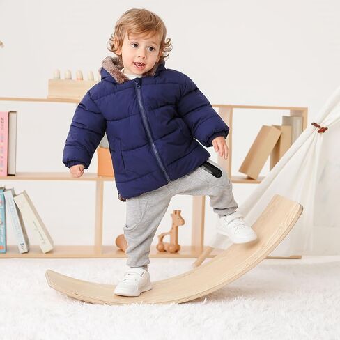 ADUKIDE 6M-4T سترات صوفية منتفخة للأطفال للشتاء مع غطاء للأذنين وغطاء للرأس وسترة للأطفال الصغار معطف دافئ in Kuwait