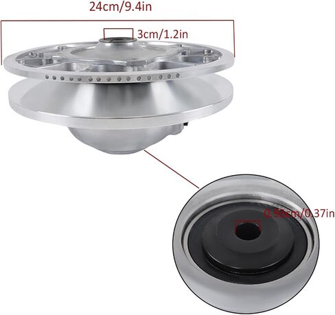 munirater Secondary Driven Clutch XP 1323410 Replacement for 2017 Ranger 1000 in Saudi Arabia