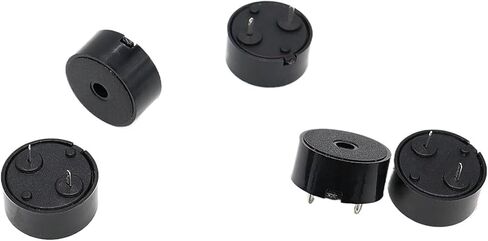 10pcs 1407 Passive Piezoelectric Buzzer Alarm Dimension14x7MM Drive Frequency 4000HZBuzzer in Saudi Arabia