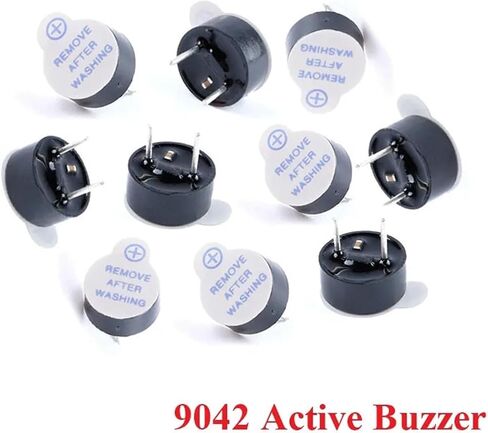 10 قطعة 9042 طنان نشط متكامل تيار مستمر 5 فولت 9*4.2 مللي متر 9X4.2mm مكبر صوت كهرومغناطيسي إلكتروني in Saudi Arabia