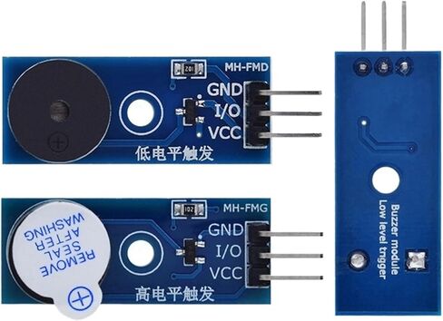Active/Passive Buzzer Module DIY Kit Active Buzzer Bow Bevel Modules(Active Low Level) in Saudi Arabia