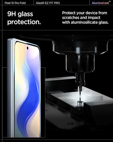 Spigen Tempered Glass Screen Protector [GlasTR EZ FIT] designed for Pixel 9 / Pixel 9 Pro [Case Friendly] - 2 Pack in Saudi Arabia