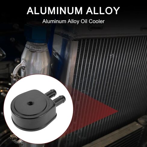 Engine Oil Cooler for Ford Escape No.1S7Z6A642AAA | Transmission Oil Cooler Black Aluminum Alloy 1 Pc for Mercury Mariner in Saudi Arabia