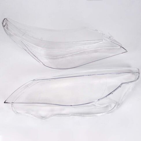 G-PLUS Headlight Headlamp Lense Cover, Compatible with BMW F01 F02 7 Series 740i 740Li 750i 750Li 760i 760Li 2009-2015, Clear Lens Left Right Side 1 Pair in Kuwait