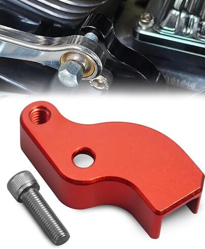 CAQ Motorcycle Neutral Gear Assist Kit Fit for Harley Touring Softail 2018+, Aluminum Alloy Neutral Shift Auxiliary, Black in Kuwait