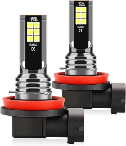 For Dodge RAM 1500 2500 3500 2009-2023, 9005 High beam H11 Low beam H11 Fog lights LED Bulbs Combo, 6500K White, 600% Brightness, Plug and Play, Pack of 6 in Saudi Arabia