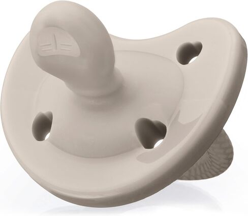 Chicco PhysioForma 100% Soft Silicone One Piece Pacifier for Babies 6-16 Months | BPA & Latex Free | Reusable Case | Pink, 2pk in Kuwait