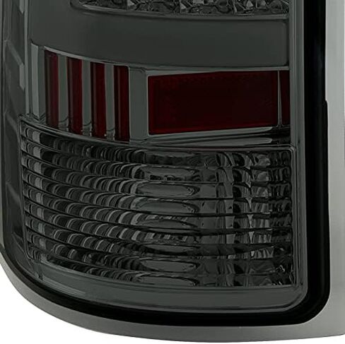 AKKON - For 07-14 GMC Sierra 1500 2500 3500HD Pickup Black Bezel Smoked Lens C-Shape LED Tail Brake Light in Saudi Arabia