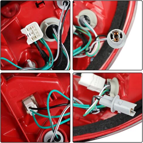 WFLNHB Right Side Tail Light Assembly Repalcement for Toyota RAV4 2006-2008 Passenger Side Rear Brake Lamp 8155142100, TO2819127 in Saudi Arabia